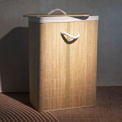 Корзина для белья Homla KIYO Коричневый - 5 Корзина для белья Homla KIYO Коричневый 228679 фото - 5