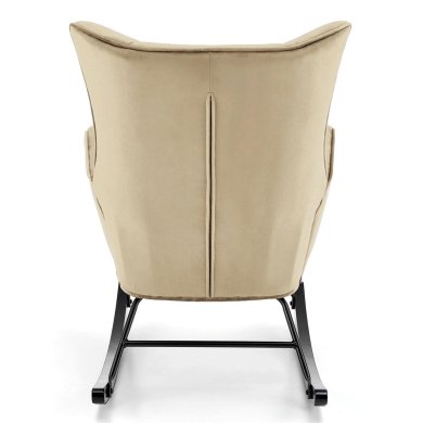 Кресло-качалка мягкое Halmar BAZALTO Бежевый V-CH-BAZALTO-FOT-BEŻOWY фото - 6