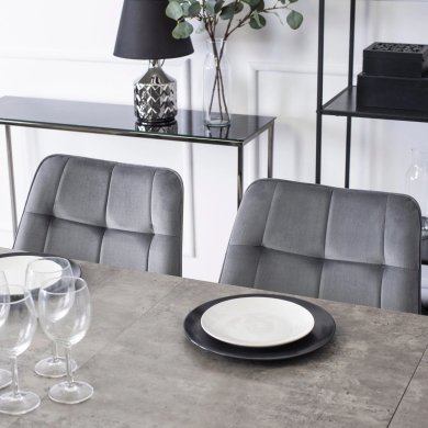 Раскладной обеденный стол Mebel Elit LUKAS Бетон - 14 Раскладной обеденный стол Mebel Elit LUKAS Бетон ME.LUKAS/BET/CZ/S фото - 14