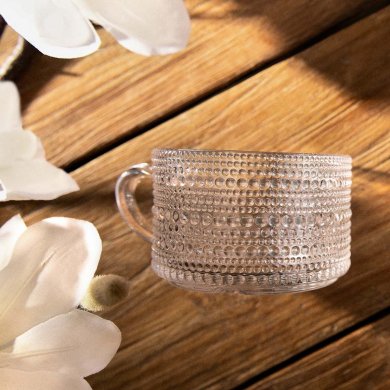 Чашка Homla BARREL 350 мл | Прозорий - 9 Чашка Homla BARREL 350 мл | Прозорий 201195 фото - 9