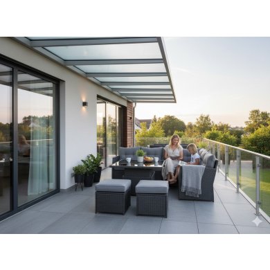 Комплект садових меблів Garden Line MARINE II Сірий ABI8212 фото - 5