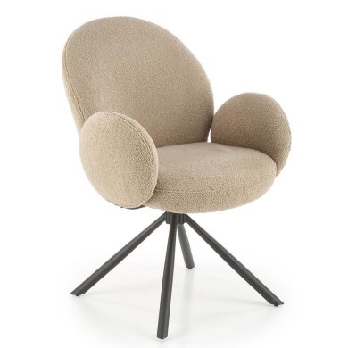 Обеденный стул поворотный Halmar K498 Капучино V-CH-K/498-KR-CAPPUCCINO фото - 3