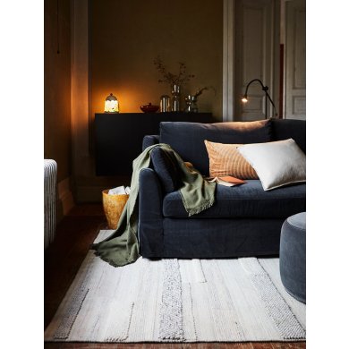 IKEA Ковер BRONDEN 133x195 см Бежевый (ИКЕА БРОНДЕН) 30532931 фото - 8