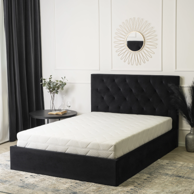 Кровать Mebel Elit LIONEL 140х200 см Черный - 9 Кровать Mebel Elit LIONEL 140х200 см Черный ME.LIONEL/140/CZ/V/LOZZPOJ фото - 9