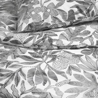 IKEA Комплект постільної білизни BROKDRACENA 150x200 см Принт (ИКЕА БРОКДРАЦЕНА) 40605781 фото - 2