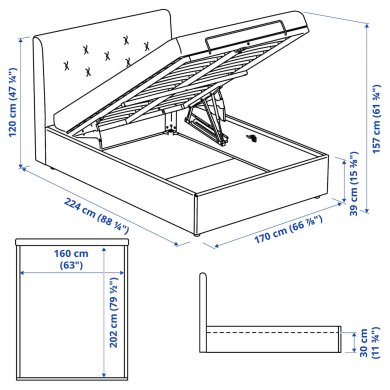 IKEA IDANAS (ИКЕА ИДАНАС) 70588087 фото - 6