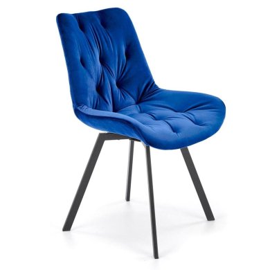 Обеденный стул поворотный Halmar K519 Синий V-CH-K/519-KR-GRANATOWY фото - 3