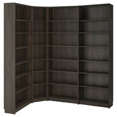 IKEA Стеллаж BILLY Коричневый (ИКЕА БИЛЛИ) 59581879