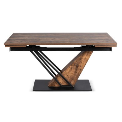 Раскладной обеденный стол Mebel Elit REX MDF Дуб рустик ME.REX/RU/RU/S160-220 фото - 2