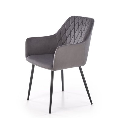 Обеденный стул Halmar K558 Пепельный V-CH-K/558-KR-POPIELATY фото - 2