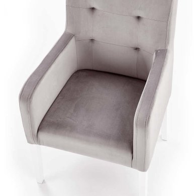 Крісло м'яке Halmar Filo Сірий V-PL-N-FILO-BIAŁY-RIVIERA91 фото - 2