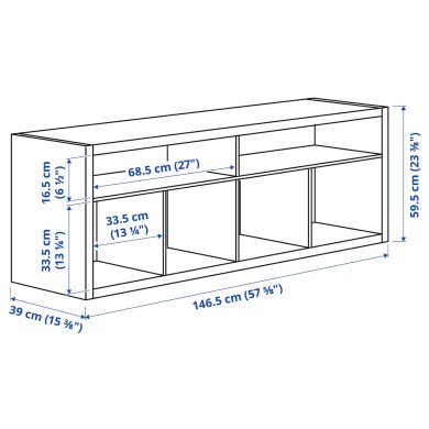 IKEA KALLAX / LACK (ИКЕА КАЛЛАКС/НЕДОСТАТОК) 09552172 фото - 3