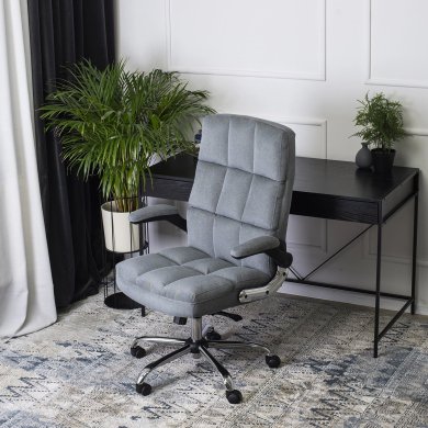 Офісне крісло Mebel Elit LONDON Сірий - 11 Офісне крісло Mebel Elit LONDON Сірий ME.LONDON/P/T/FO фото - 11