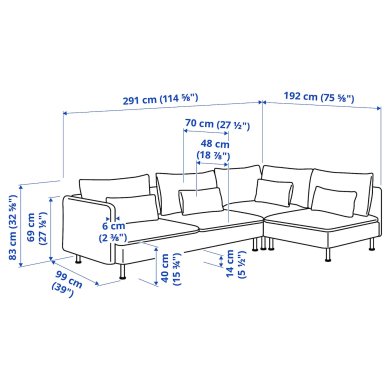 IKEA SODERHAMN (ИКЕА СЁДЕРХАМН) 29528001 фото - 5