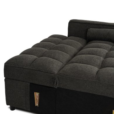 Кресло мягкое раскладное Mebel Elit CORRA Черный - 10 Кресло мягкое раскладное Mebel Elit CORRA Черный ME.CORRA/CZ/T/SOF фото - 10