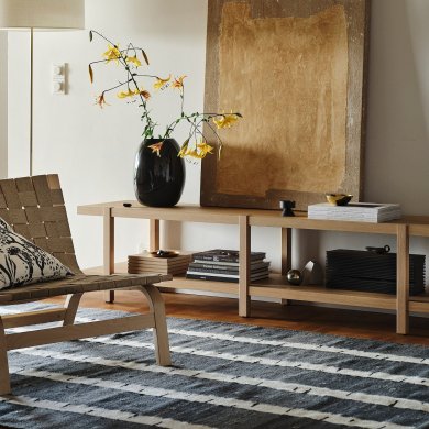 IKEA Ковер STOCKHOLM 2025 170x240 см Серый (ИКЕА СТОКГОЛЬМ 2025) 60593763 фото - 6