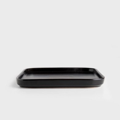 Десертна тарілка Homla TOSAL 19 см Чорний - 3 Десертна тарілка Homla TOSAL 19 см Чорний 232431 фото - 3