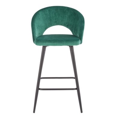 Барный стул Halmar H-96 Velvet Зеленый V-CH-H/96-C.ZIELONY фото - 7