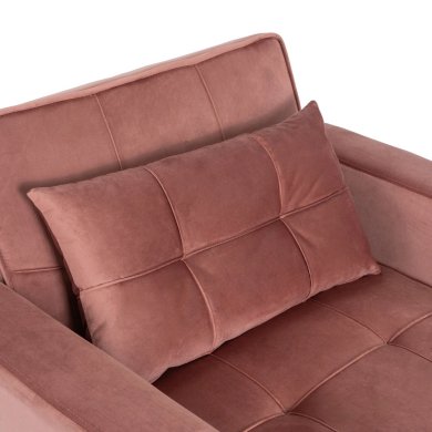 Кресло мягкое раскладное Mebel Elit SOLOR Welur Розовый ME.SOLOR2/R/V/FW фото - 10