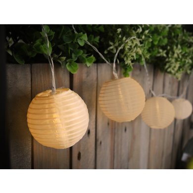 Декоративная гирлянда на солнечной батарее Garden Line 20 LED 5,7 м Теплый-белый SOL4382 фото - 6