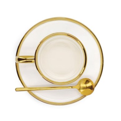 Чашка с блюдцем Homla SINNES 200 мл Белый 200460 фото - 8