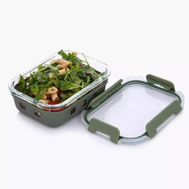 Ланч-бокс Duka IDEAL LUNCH 640 мл Зелений - 2 Ланч-бокс Duka IDEAL LUNCH 640 мл Зелений 2221121 фото - 2