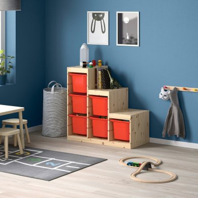 IKEA Стелаж із контейнерами TROFAST (ИКЕА ТРОФАСТ) 99335565 фото - 3