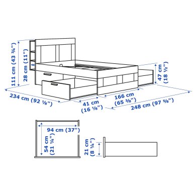 IKEA BRIMNES (ИКЕА БРИМНЕС) 49483394 фото - 6