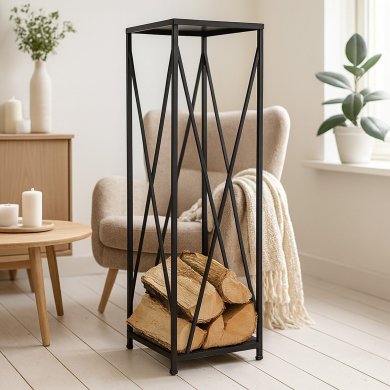 Дровница Garden Line 34x34x111 см Черный KOM5875 фото - 9