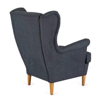 Крісло м'яке з пуфом Mebel Elit EVAN 2 Сірий ME.EVAN2/JP/D/T/FWPD фото - 3