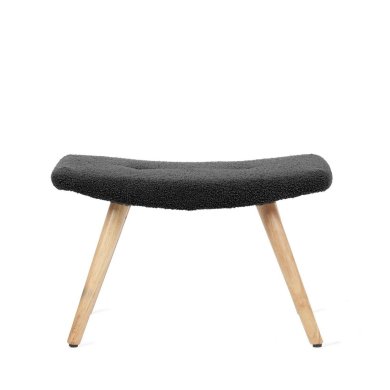 Підставка для ніг Homla MOSS TEDDY BOUCLE Чорний 230209 фото - 4