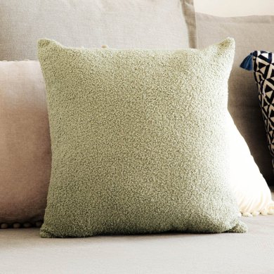 Декоративна наволочка Homla BAARN 45х45 см Світло-зелений 210166 фото - 5