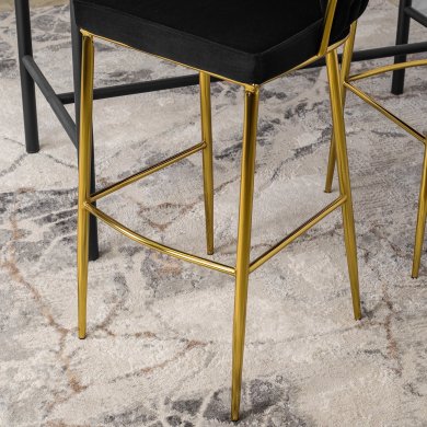 Барный стул Mebel Elit FLORES 2 Черный ME.FLORES2/CZ/ZL/V/H фото - 10