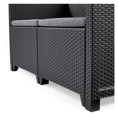 Комплект садовой мебели Keter EMMA 3 Графит 246150 фото - 4