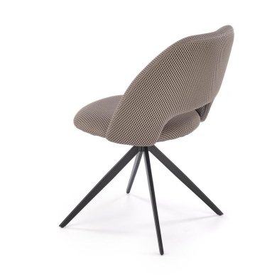 Обеденный стул поворотный Halmar K546 Пепельный V-CH-K/546-KR-POPIELATY фото - 2