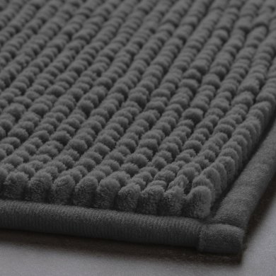IKEA Килимок для ванної TOFTBO 50x80 см Антрацит (ИКЕА ТОФТБО) 00610275 фото - 6