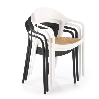 Садовый стул Halmar K530 Белый - 11 Садовый стул Halmar K530 Белый V-CH-K/530-KR-BIAŁY фото - 11