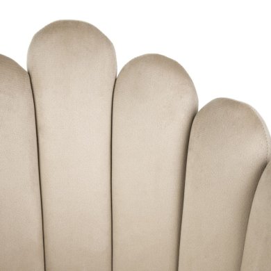 Обідній стілець Homla LANA Welur Бежевий 214232 фото - 4