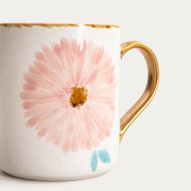 Кружка Homla MEREN 500 мл Рожевий 243002 фото - 3