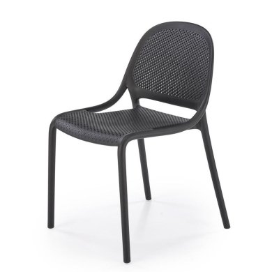 Садовый стул Halmar K532 Черный - 4 Садовый стул Halmar K532 Черный V-CH-K/532-KR-CZARNY фото - 4