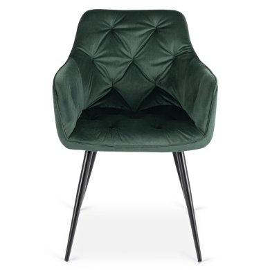 Обеденный стул Mebel Elit MODESTO Welur Зеленый ME.MODESTO/Z/CZ/V/K фото - 2