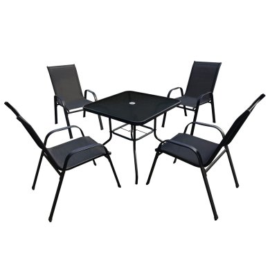 Комплект садовой мебели Garden Line RANG 2 Черный TIH3521