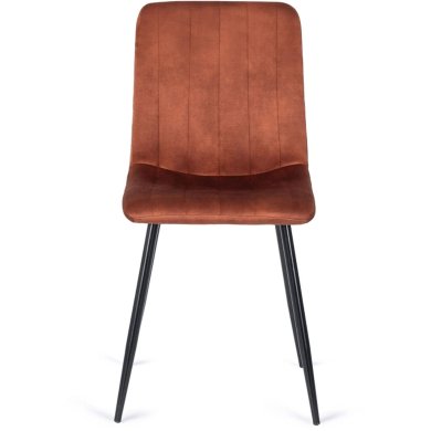 Обеденный стул Mebel Elit IBIS Welur Коричневый ME.IBIS/RD/V/K фото - 3