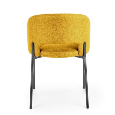 Обеденный стул Halmar K373 Горчичный - 4 Обеденный стул Halmar K373 Горчичный V-CH-K/373-KR-MUSZTARDOWY фото - 4