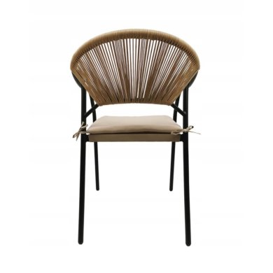 Садовий стілець Favora BARI Бежевий FB12044BG фото - 4