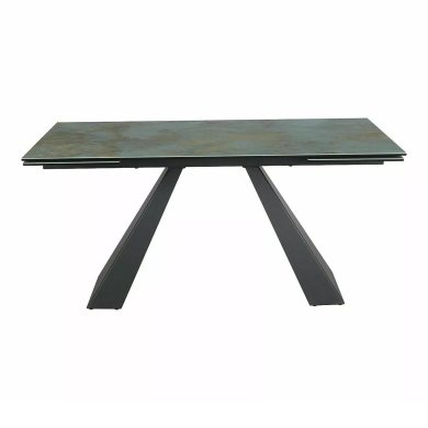Раскладной обеденный стол Signal SALVADORE Ceramic Бирюзовый SALVADORETUC160 фото - 3