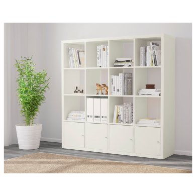 IKEA Стелаж KALLAX Білий (ИКЕА КАЛЛАКС) 39017486 фото - 6