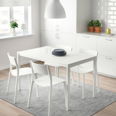 IKEA Обеденный стол MELLTORP Белый (ИКЕА МЕЛЛТОРП) 19011777 фото - 6