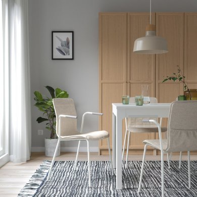 IKEA Офисное кресло LAKTARE Бежевый (ИКЕА ЛАКТАРА) 89503272 фото - 3