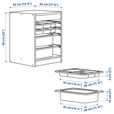 IKEA TROFAST (ИКЕА ТРОФАСТ) 79515077 фото - 3